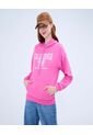 Buzo Para Mujer Hoodie Color Rosado Claro Marca Ostu #40060335 de Ostu