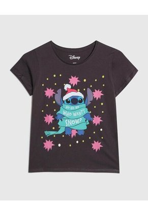Camiseta Para Niña Lilo Y Stitch  De Infantil Niña #90090269