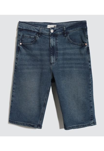 Bermuda Para Hombre  Color Azul Marca Ostu #60100348
