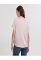 Blusa Para Mujer Manga Corta Color Beige Marca Ostu #40121161 de Ostu