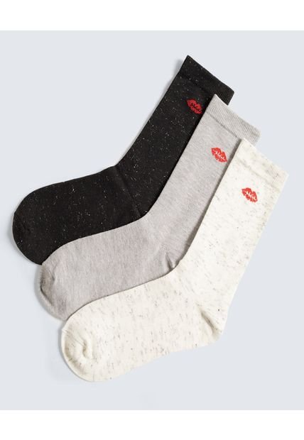 Medias Para Mujer Caña Larga Color Negro Marca Ostu #40980224
