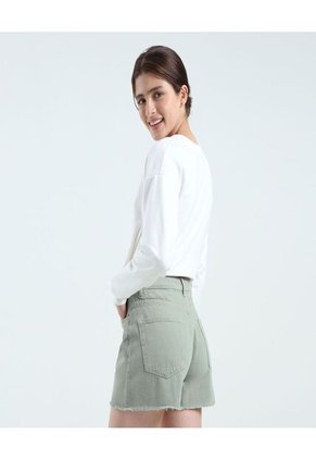 Short Para Mujer  Color Verde  Marca Ostu #40190234