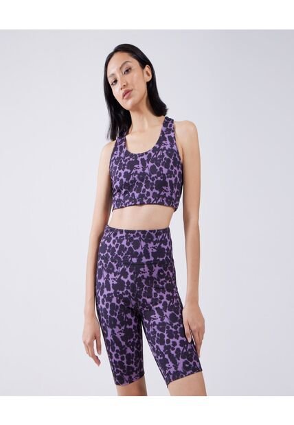 Leggins Para Mujer Corto Color Morado Marca Ostu #40230482