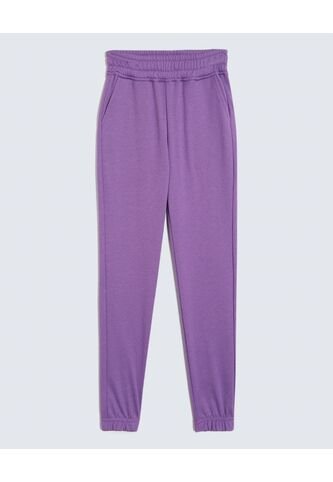 Pantalón Infantil Niña Jogger Color Morado Marca Ostu #90070062 Ostu