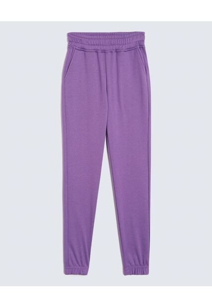 Pantalón Infantil Niña Jogger Color Morado Marca Ostu #90070062