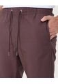 Pantalon Para Hombre Jogger Color Café  Marca Ostu #60070415 de Ostu