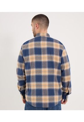 Camisa Para Hombre Manga Larga Sin Bolsillo Cuello Casual M Color Camel Marca Ostu #60010871