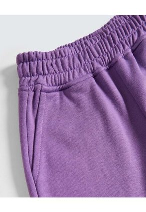 Pantalón Infantil Niña Jogger Color Morado Marca Ostu #90070062