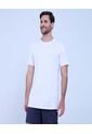 Camiseta Para Hombre Manga Corta Cuello Redondo Color Blanco Marca Ostu #60091492 de Ostu