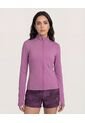 Buzo  Para Mujer Cuello Alto O Cuello Tortuga Color Morado Marca Ostu #40060511 de Ostu