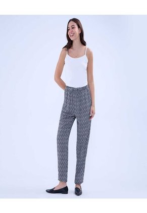 Pantalon Para Mujer Jogger Color Negro Marca Ostu #40070706