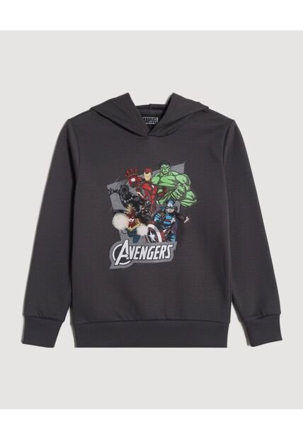 Buzo  Infantil Niño Hoodie Color Gris Marca Ostu #80060198