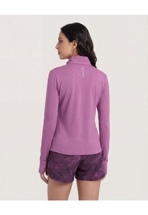 Buzo  Para Mujer Cuello Alto O Cuello Tortuga Color Morado Marca Ostu #40060511