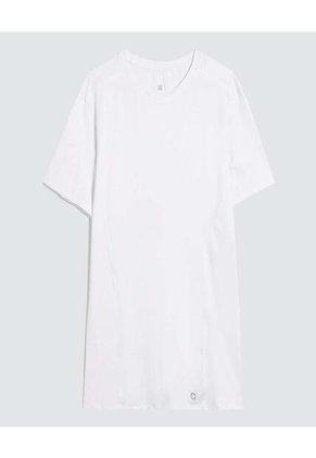 Camiseta Para Hombre Manga Corta Cuello Redondo Color Blanco Marca Ostu #60091492