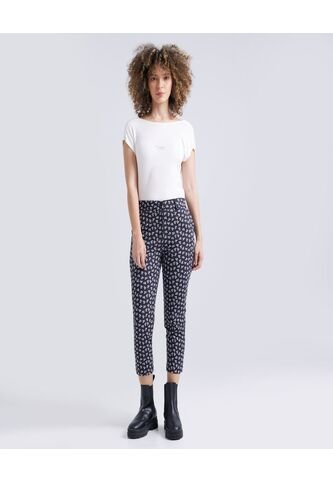 Pantalon Para Mujer Capri Color Negro Marca Ostu #40070464 Ostu