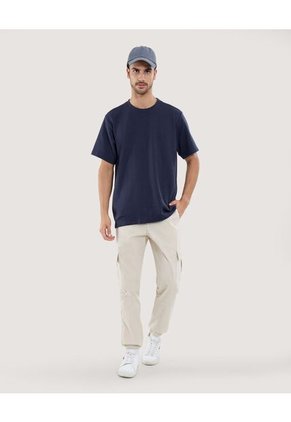 Pantalón Para Hombre Jogger Color Beige Marca Ostu #60070452