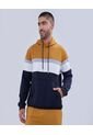 Buzo Para Hombre Hoodie Color Mostaza Marca Ostu #60060397 de Ostu