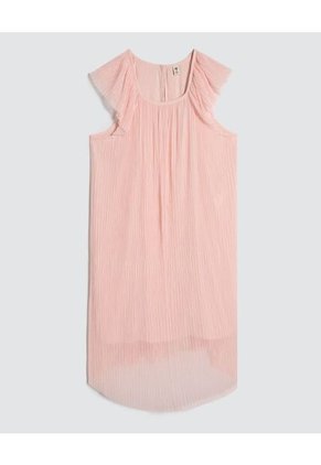 Vestido Para Niña M/Sisa Corto Color Rosado  Marca Ostu #90170068