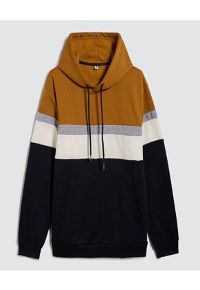 Buzo Para Hombre Hoodie Color Mostaza Marca Ostu #60060397