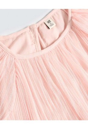 Vestido Para Niña M/Sisa Corto Color Rosado  Marca Ostu #90170068