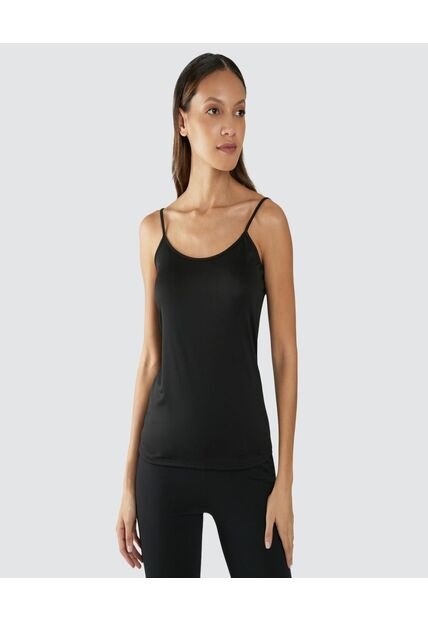 Top Para Mujer Top Color Negro Marca Ostu #40220088