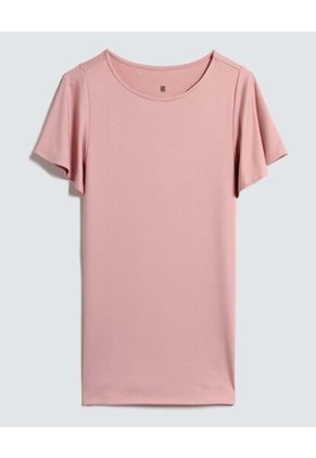 Camiseta Para Mujer Manga Corta Color Naranja Marca Ostu #40092118