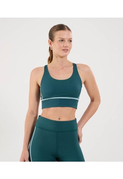 Top Para Mujer  Color Verde Marca Ostu #40220403