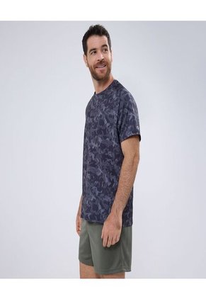 Camiseta Para Hombre Manga Corta Color Negro Marca Ostu #60091381