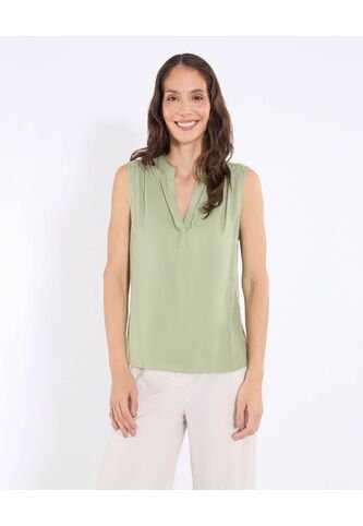 Blusa  Para Mujer Manga Sisa Color Verde Marca Ostu #40121205 Ostu