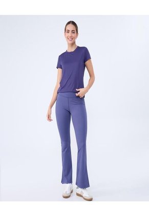 Leggins Para Mujer Largo Color Azul  Marca Ostu #40230585