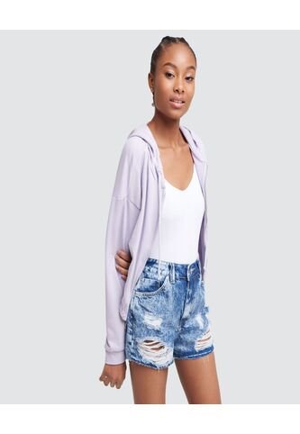 Short Para Mujer Relax Color Azul  Marca Ostu #40190149 Ostu