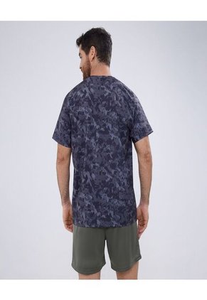 Camiseta Para Hombre Manga Corta Color Negro Marca Ostu #60091381