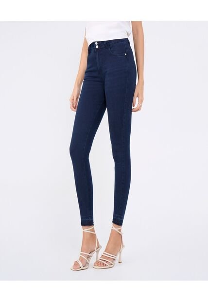 Jean Para Mujer Push Up Color Azul  Marca Ostu #40160487