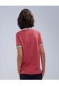 Polo Para Niño Manga Corta Color Rosado  Marca Ostu #80110081 de Ostu