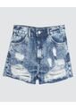 Short Para Mujer Relax Color Azul  Marca Ostu #40190149 de Ostu