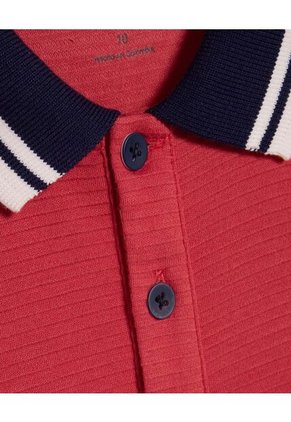 Polo Para Niño Manga Corta Color Rosado  Marca Ostu #80110081