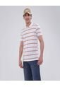 Polo Para Hombre Cuello Tejido Con Bolsillo Color Blanco Marca Ostu #60110644 de Ostu