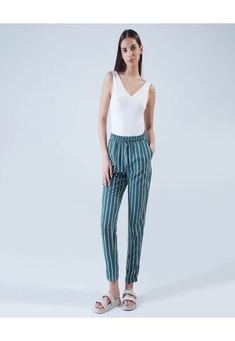 Pantalon Para Mujer  Color Verde  Marca Ostu #40070458 Ostu