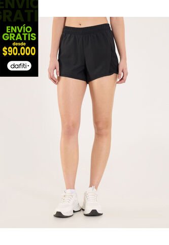 Short Para Mujer Multiusos Plano Color Negro Marca Ostu #40190357 Ostu