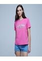 Camiseta Para Mujer Manga Corta Color Rosado  Marca Ostu #40092050 de Ostu