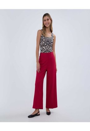 Top Para Mujer Cuello Redondo Color Negro Marca Ostu #40220377