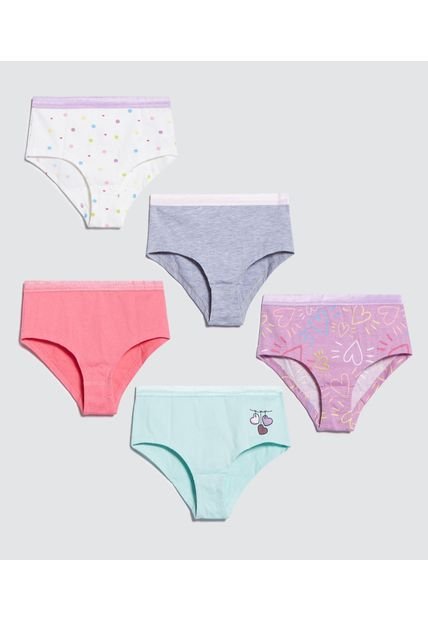 Ropa Interior Infantil Niña Panty Color Negro Marca Ostu #90180046