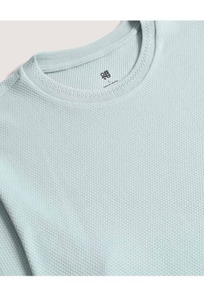 Camiseta  Para Hombre Manga Corta Cuello Redondo Color Verde Marca Ostu #60091948