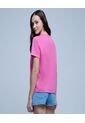 Camiseta Para Mujer Manga Corta Color Rosado  Marca Ostu #40092050 de Ostu