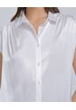 Blusa Para Mujer Manga Sisa Color Crudo Marca Ostu #40121016 de Ostu
