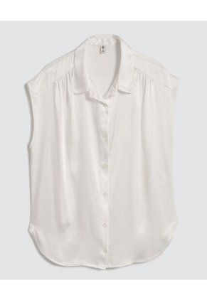 Blusa Para Mujer Manga Sisa Color Crudo Marca Ostu #40121016