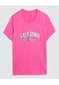 Camiseta Para Mujer Manga Corta Color Rosado  Marca Ostu #40092050 de Ostu