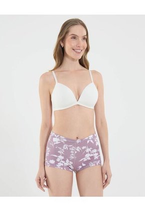 Boxer Para Mujer  Color Morado Marca Ostu #40800036