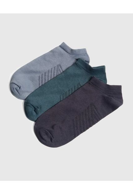 Medias Para Hombre Invisible Color Negro Marca Ostu #60980334