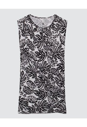 Camiseta Para Mujer Manga Sisa Color Negro Marca Ostu #40091918